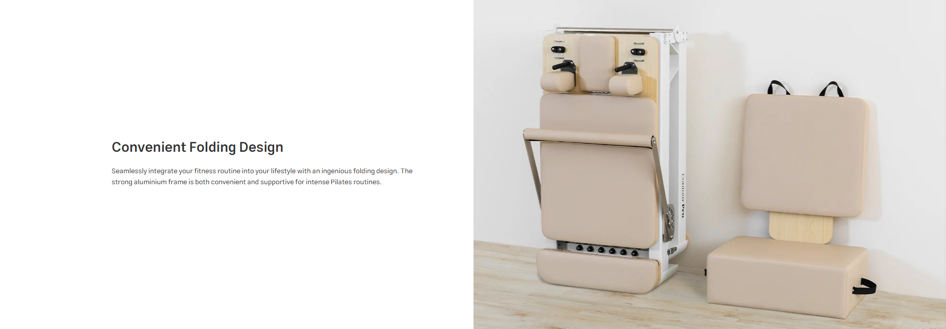 Contour Pro Folding Aluminium: folding storage